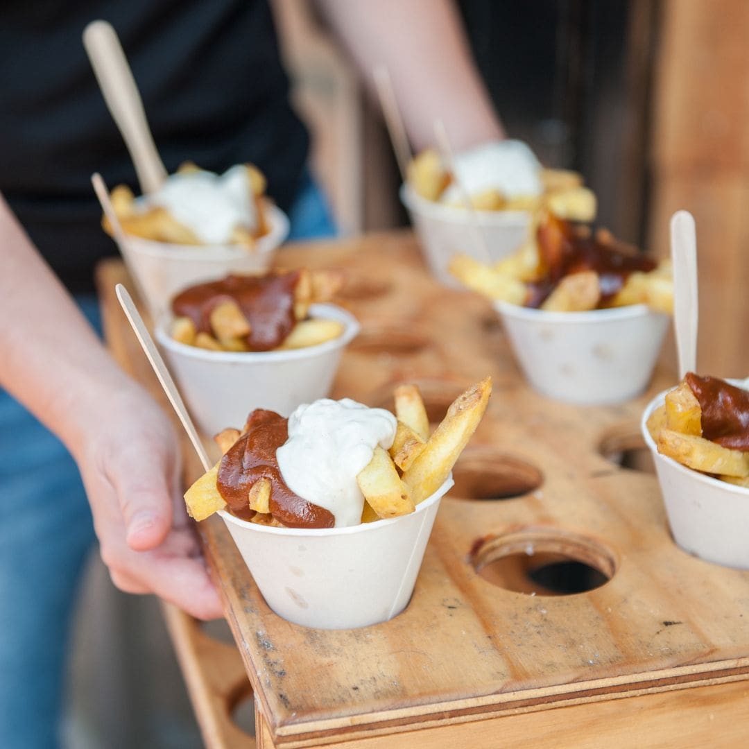 Tatste these delicious fries on a food tour in Haarlem by Haarlem Food Experiences